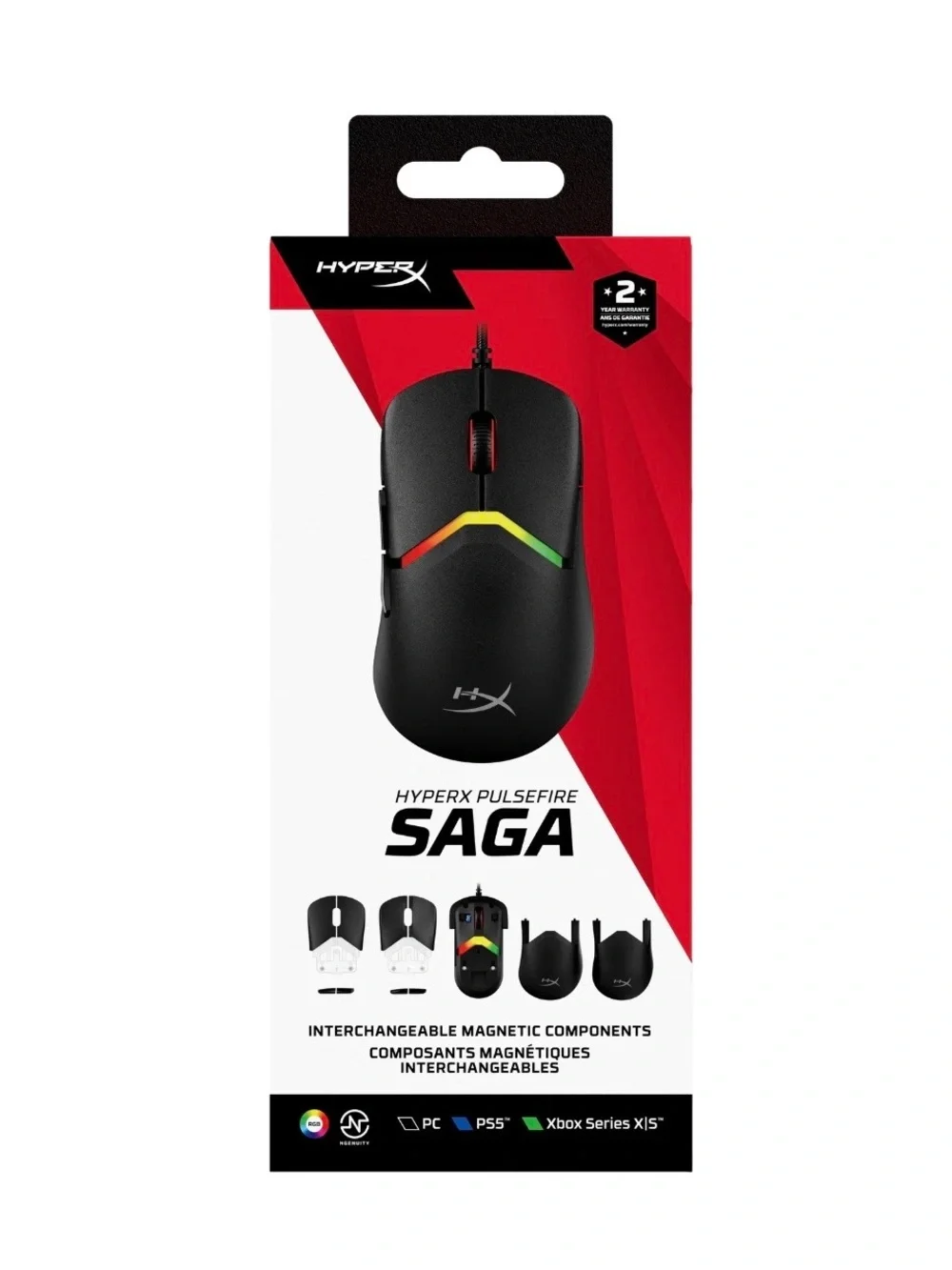 HyperX Pulsefire Saga Wired Gaming Mouse